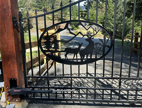 Professional Swing gate Installation in Shawnigan Lake, BC